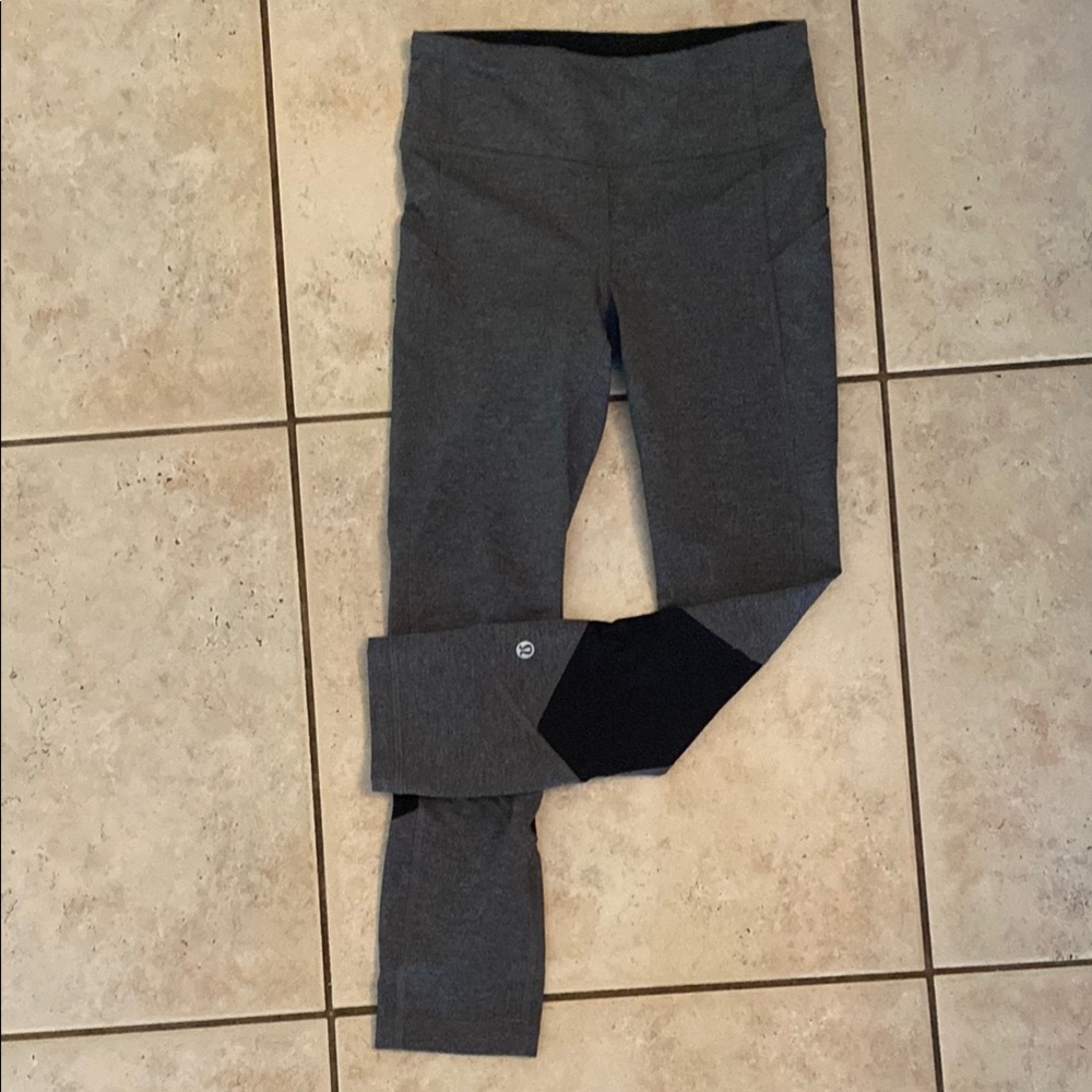 Kids Gray Lululemon Leggings